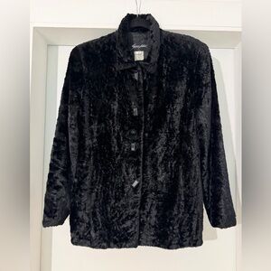 Vintage SUNNY CHOI crushed velvet coat - 10